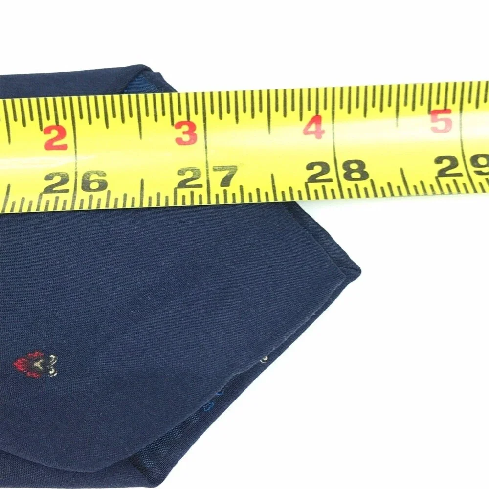 Lanvin Paris Men's Tie 100% Silk Made In Italy Blue Elegant Luxury Necktie 56